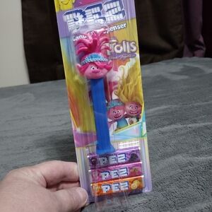 Pez Trolls Dispenser & Candy
